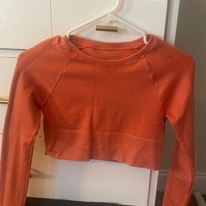 Coral Athletic Long Sleeve Top
